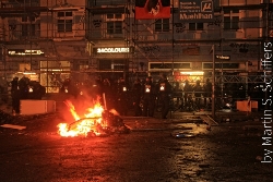 Feuer am Neuen Pferdemarkt